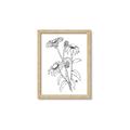Picture of Daisy Drawing _GroupedProduct_Rectangle_Portrait_Framed_Matted_