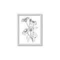 Picture of Daisy Drawing _GroupedProduct_Rectangle_Portrait_Framed_Matted_