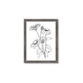 Picture of Daisy Drawing _GroupedProduct_Rectangle_Portrait_Framed_Matted_
