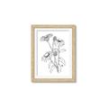 Picture of Daisy Drawing _GroupedProduct_Rectangle_Portrait_Framed_Matted_