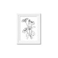 Picture of Daisy Drawing _GroupedProduct_Rectangle_Portrait_Framed_Matted_