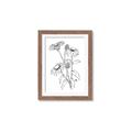 Picture of Daisy Drawing _GroupedProduct_Rectangle_Portrait_Framed_Matted_