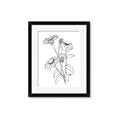 Picture of Daisy Drawing _GroupedProduct_Rectangle_Portrait_Framed_Matted_