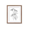 Picture of Daisy Drawing _GroupedProduct_Rectangle_Portrait_Framed_Matted_