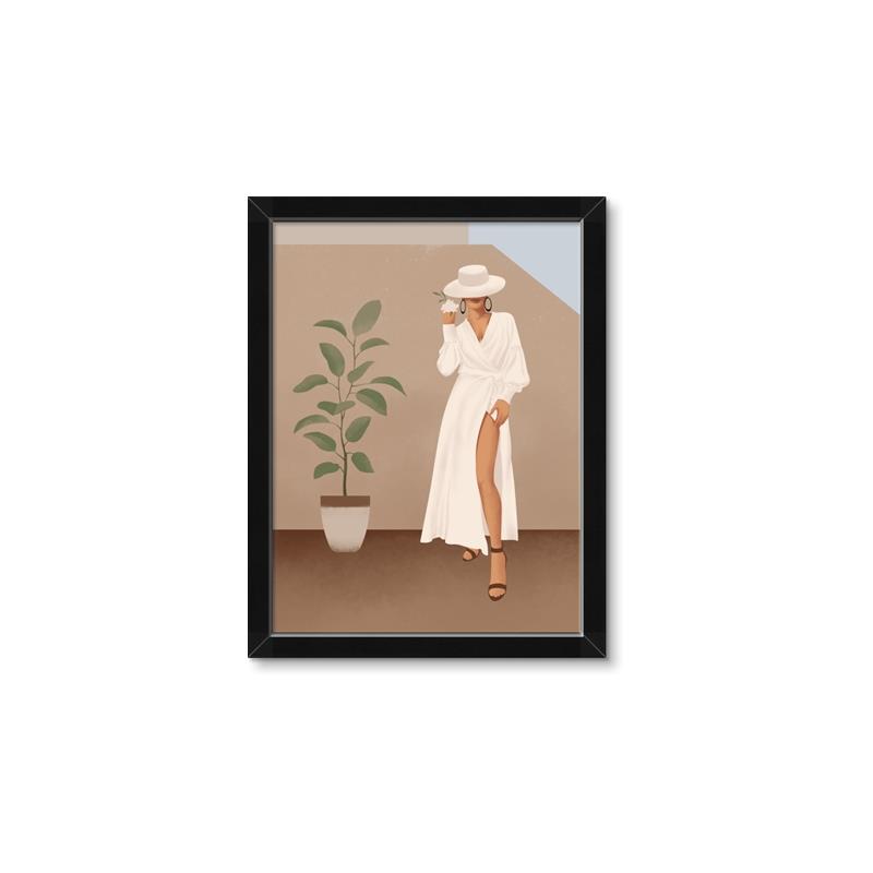 Picture of Fashion Pose _GroupedProduct_Rectangle_Portrait_Framed_Matted_