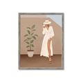 Picture of Fashion Pose _GroupedProduct_Rectangle_Portrait_Framed_Matted_