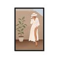 Picture of Fashion Pose _GroupedProduct_Rectangle_Portrait_Framed_Matted_