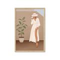 Picture of Fashion Pose _GroupedProduct_Rectangle_Portrait_Framed_Matted_
