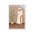 Picture of Fashion Pose _GroupedProduct_Rectangle_Portrait_Framed_Matted_