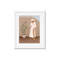 Picture of Fashion Pose _GroupedProduct_Rectangle_Portrait_Framed_Matted_