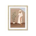 Picture of Fashion Pose _GroupedProduct_Rectangle_Portrait_Framed_Matted_