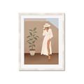 Picture of Fashion Pose _GroupedProduct_Rectangle_Portrait_Framed_Matted_
