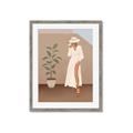 Picture of Fashion Pose _GroupedProduct_Rectangle_Portrait_Framed_Matted_