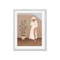 Picture of Fashion Pose _GroupedProduct_Rectangle_Portrait_Framed_Matted_