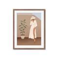Picture of Fashion Pose _GroupedProduct_Rectangle_Portrait_Framed_Matted_