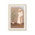 Picture of Fashion Pose _GroupedProduct_Rectangle_Portrait_Framed_Matted_