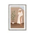 Picture of Fashion Pose _GroupedProduct_Rectangle_Portrait_Framed_Matted_