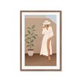Picture of Fashion Pose _GroupedProduct_Rectangle_Portrait_Framed_Matted_