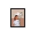 Picture of Side Fashion with Leaves _GroupedProduct_Rectangle_Portrait_Framed_Matted_
