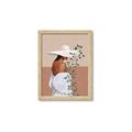 Picture of Side Fashion with Leaves _GroupedProduct_Rectangle_Portrait_Framed_Matted_