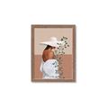 Picture of Side Fashion with Leaves _GroupedProduct_Rectangle_Portrait_Framed_Matted_