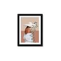 Picture of Side Fashion with Leaves _GroupedProduct_Rectangle_Portrait_Framed_Matted_