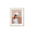 Picture of Side Fashion with Leaves _GroupedProduct_Rectangle_Portrait_Framed_Matted_