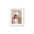 Picture of Side Fashion with Leaves _GroupedProduct_Rectangle_Portrait_Framed_Matted_