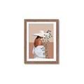 Picture of Side Fashion with Leaves _GroupedProduct_Rectangle_Portrait_Framed_Matted_