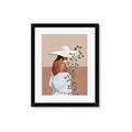 Picture of Side Fashion with Leaves _GroupedProduct_Rectangle_Portrait_Framed_Matted_
