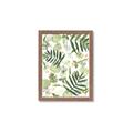 Picture of All Over Leaves _GroupedProduct_Rectangle_Portrait_Framed_Matted_