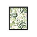 Picture of All Over Leaves _GroupedProduct_Rectangle_Portrait_Framed_Matted_