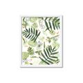 Picture of All Over Leaves _GroupedProduct_Rectangle_Portrait_Framed_Matted_
