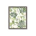 Picture of All Over Leaves _GroupedProduct_Rectangle_Portrait_Framed_Matted_