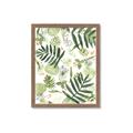 Picture of All Over Leaves _GroupedProduct_Rectangle_Portrait_Framed_Matted_