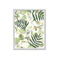 Picture of All Over Leaves _GroupedProduct_Rectangle_Portrait_Framed_Matted_