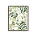 Picture of All Over Leaves _GroupedProduct_Rectangle_Portrait_Framed_Matted_