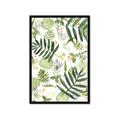 Picture of All Over Leaves _GroupedProduct_Rectangle_Portrait_Framed_Matted_