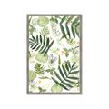Picture of All Over Leaves _GroupedProduct_Rectangle_Portrait_Framed_Matted_
