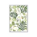 Picture of All Over Leaves _GroupedProduct_Rectangle_Portrait_Framed_Matted_