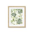 Picture of All Over Leaves _GroupedProduct_Rectangle_Portrait_Framed_Matted_