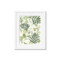 Picture of All Over Leaves _GroupedProduct_Rectangle_Portrait_Framed_Matted_