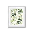 Picture of All Over Leaves _GroupedProduct_Rectangle_Portrait_Framed_Matted_