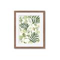 Picture of All Over Leaves _GroupedProduct_Rectangle_Portrait_Framed_Matted_