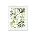 Picture of All Over Leaves _GroupedProduct_Rectangle_Portrait_Framed_Matted_