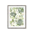 Picture of All Over Leaves _GroupedProduct_Rectangle_Portrait_Framed_Matted_