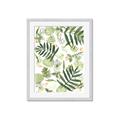 Picture of All Over Leaves _GroupedProduct_Rectangle_Portrait_Framed_Matted_