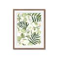 Picture of All Over Leaves _GroupedProduct_Rectangle_Portrait_Framed_Matted_