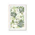 Picture of All Over Leaves _GroupedProduct_Rectangle_Portrait_Framed_Matted_