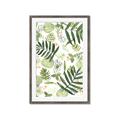 Picture of All Over Leaves _GroupedProduct_Rectangle_Portrait_Framed_Matted_